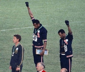 1968 black power salute