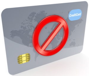 credit card ban