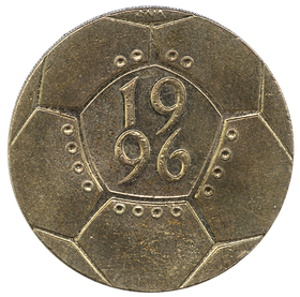 euro 1996 commemorative pound coin