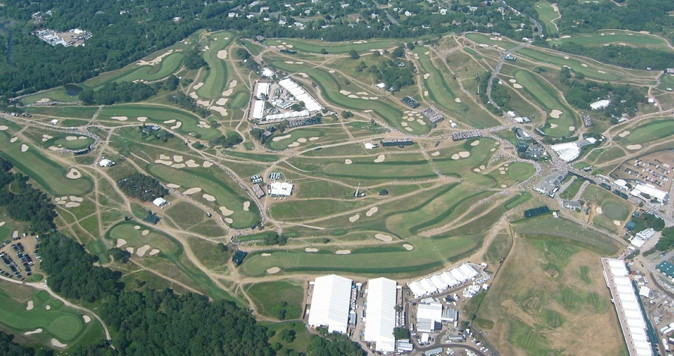 golf us open 2004 course layout at shinnecock hills