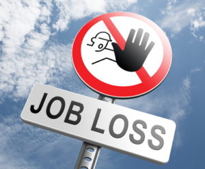 job loses sign