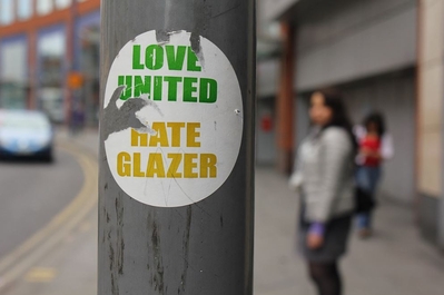 Man Utd Glazer Protest