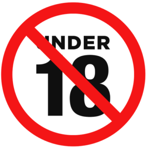 no under 18 warning