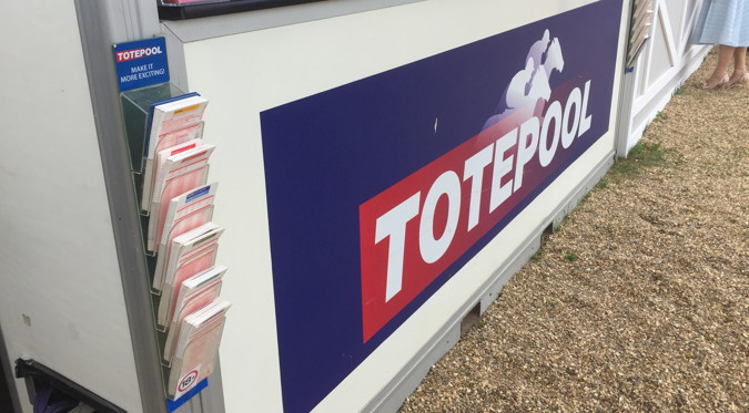 totepool stand at a british racecourse