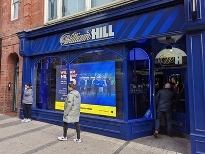 William Hill Betting Shop Exterior